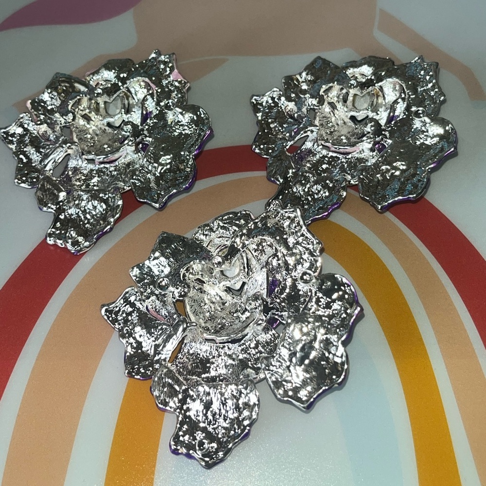 Flower Rhinestone Embellishments - Picture 6 of 11